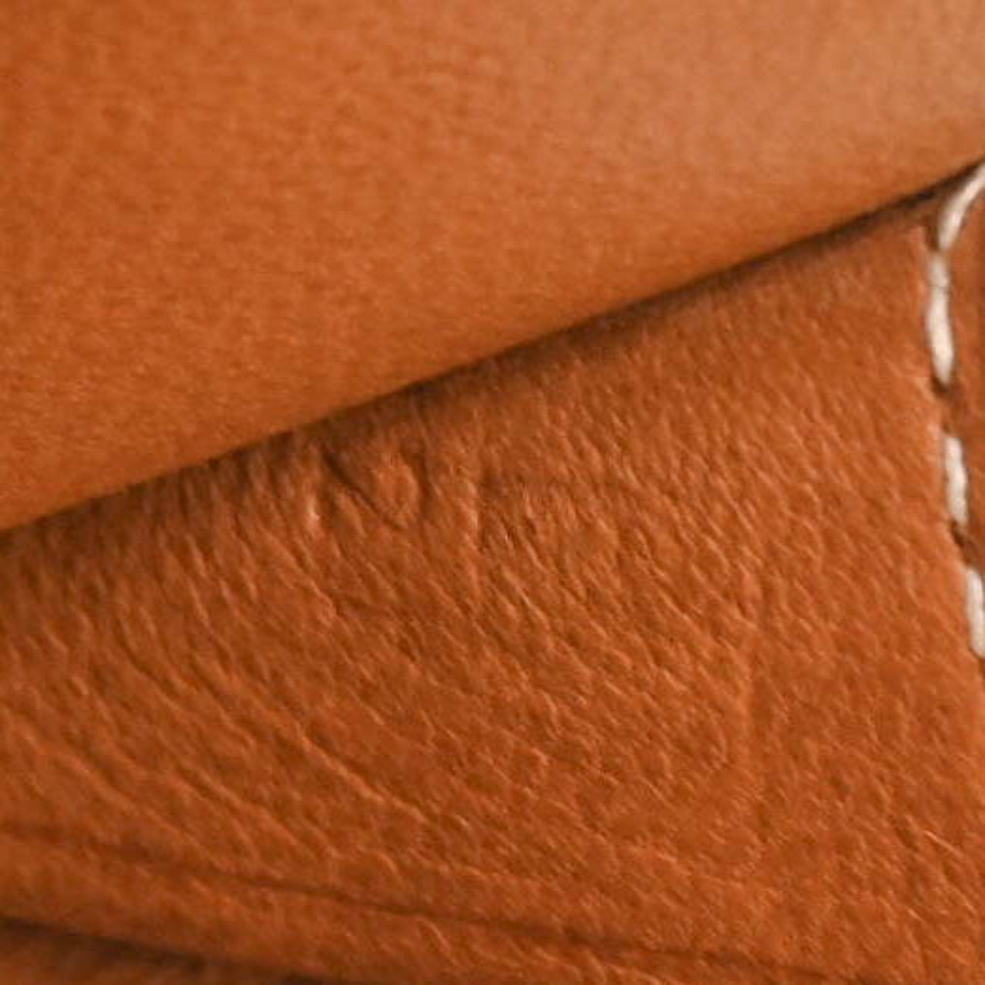 Hermes HERMES Dogon Wallet, Togo Leather, Bifold, Taurillon Clemence Gold, #□H Size ONE SIZE - 12 Thumbnail
