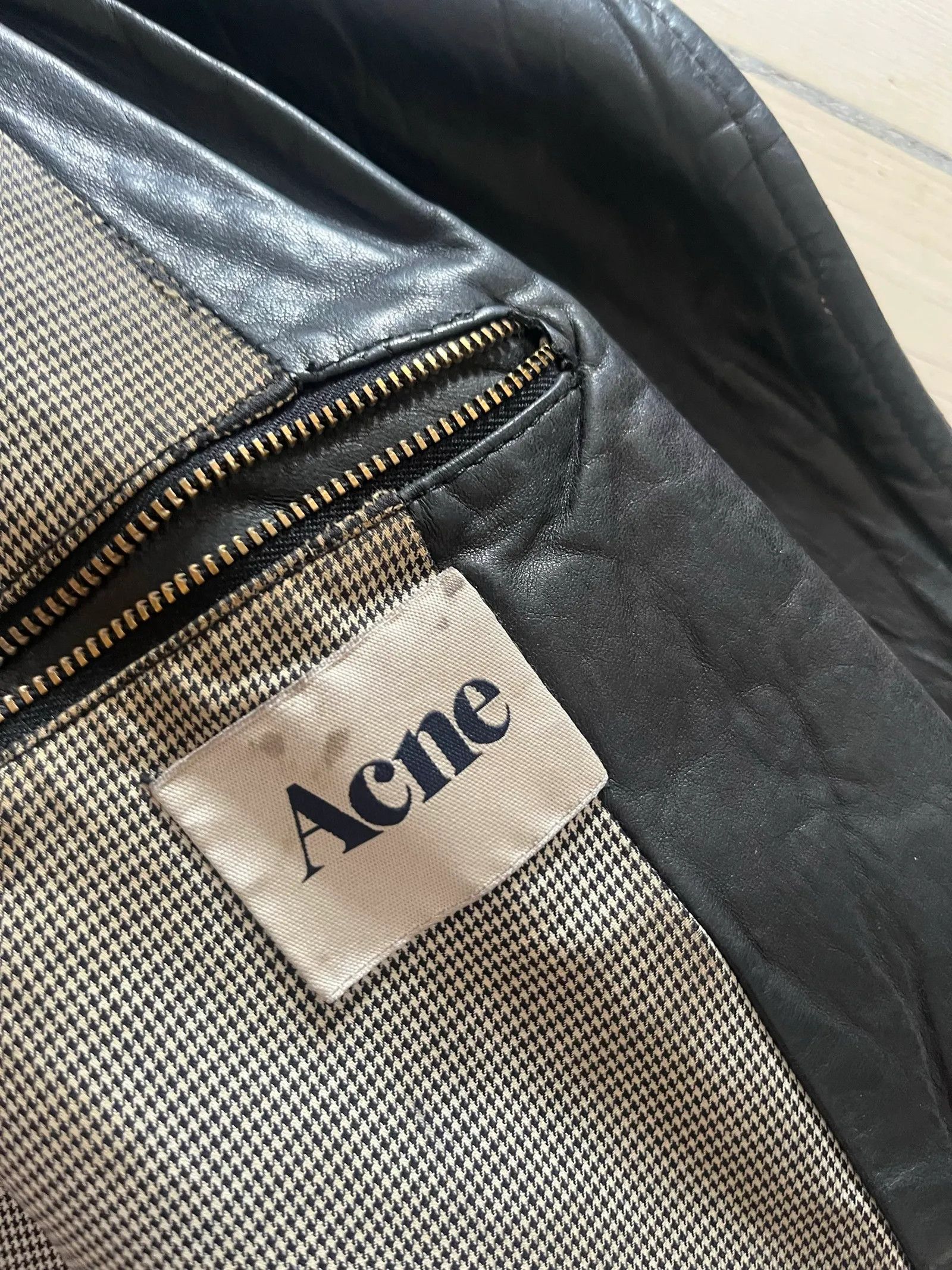 Acne Studios Acne Studios Leather Jacket Size XS / US 0-2 / IT 36-38 - 2 Thumbnail