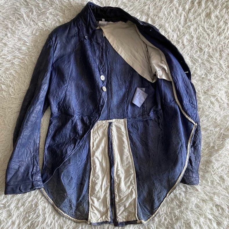 Comme des Garcons Comme des Garcons Ruffled Lambskin Tuxedo Coat - dmc Size US M / EU 48-50 / 2 - 7 Thumbnail