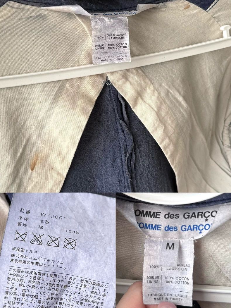 Comme des Garcons Comme des Garcons Ruffled Lambskin Tuxedo Coat - dmc Size US M / EU 48-50 / 2 - 9 Thumbnail