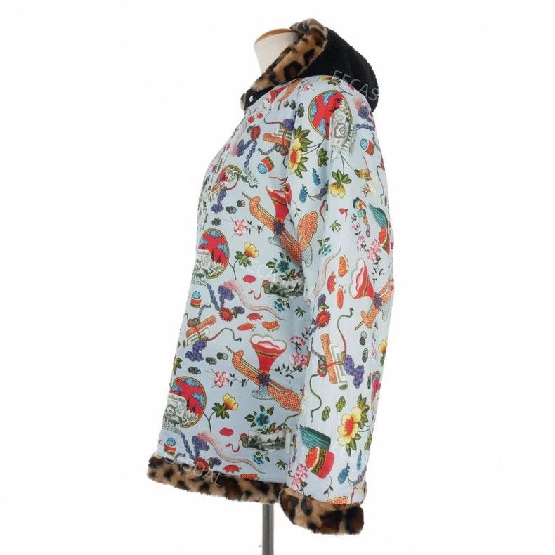 Comme des Garcons CDG Tricot Leopard Fur Hooded Coat - dmc Size US M / EU 48-50 / 2 - 6 Thumbnail