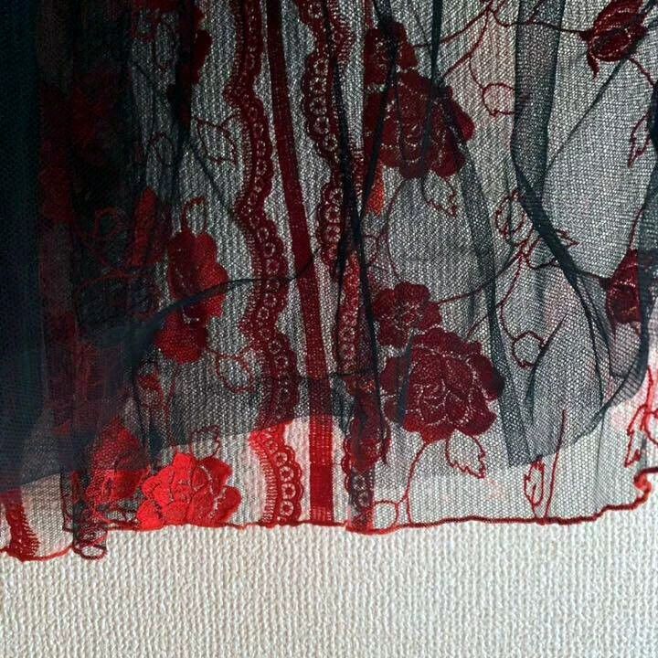 Comme des Garcons Comme des Garçons 1995AW Floral Skirt - dmc Size US 28 / EU 44 - 4 Thumbnail
