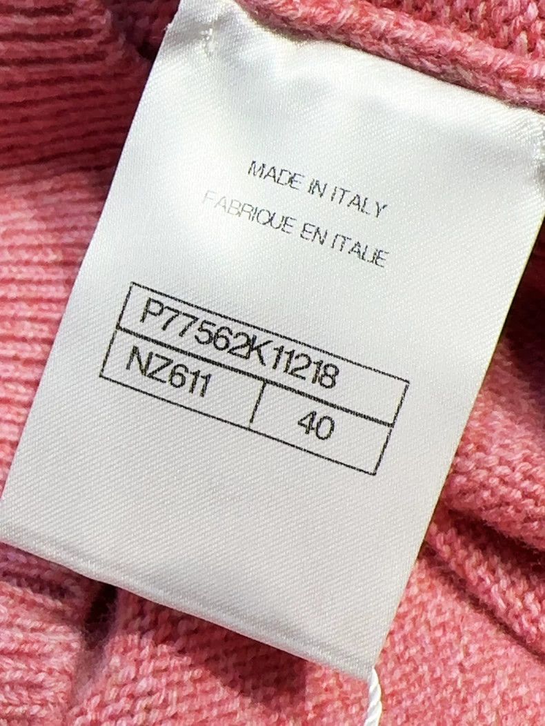Chanel Chanel Pink Guitar Badge Knit Sweater - dmc Size US L / EU 52-54 / 3 - 6 Thumbnail