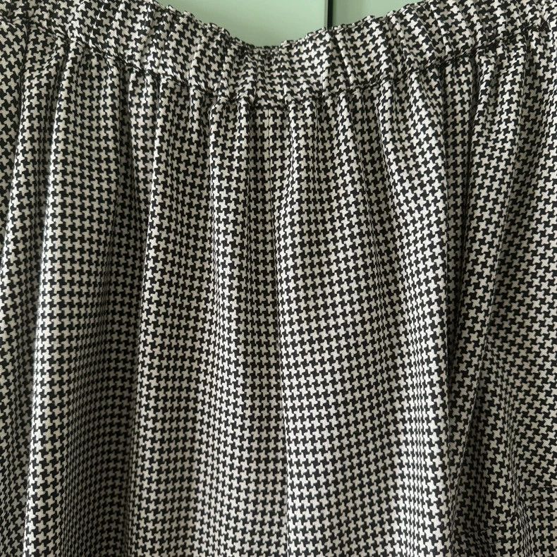 Comme des Garcons Comme des Garçons Houndstooth Wool Skirt - dmc Size US 38 / EU 54 - 8 Thumbnail