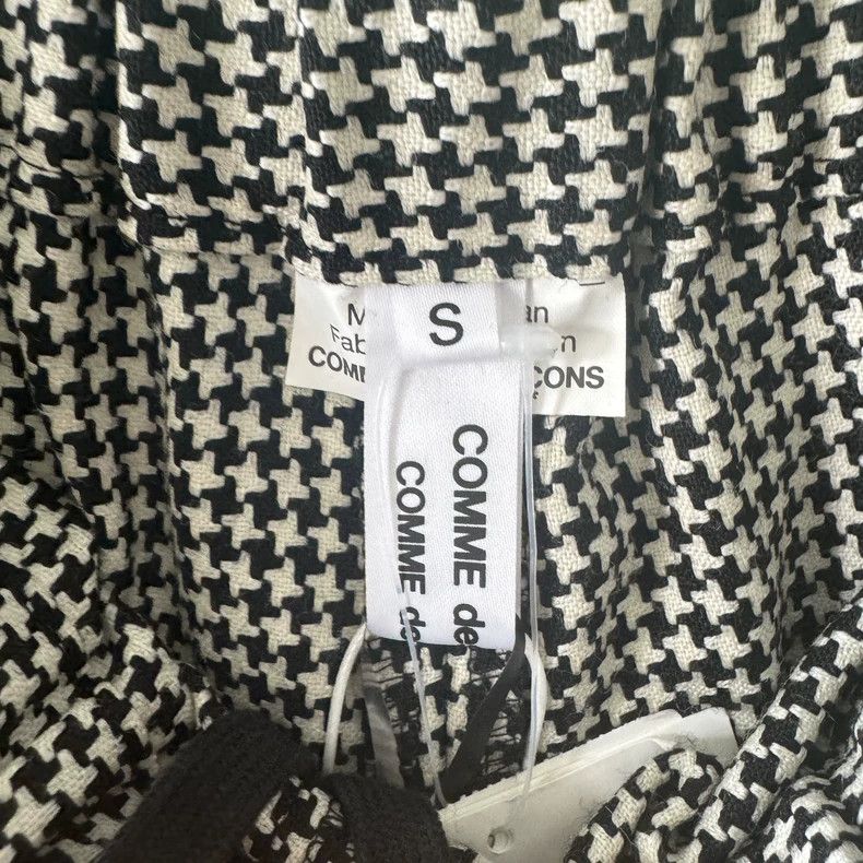 Comme des Garcons Comme des Garçons Houndstooth Wool Skirt - dmc Size US 38 / EU 54 - 3 Thumbnail