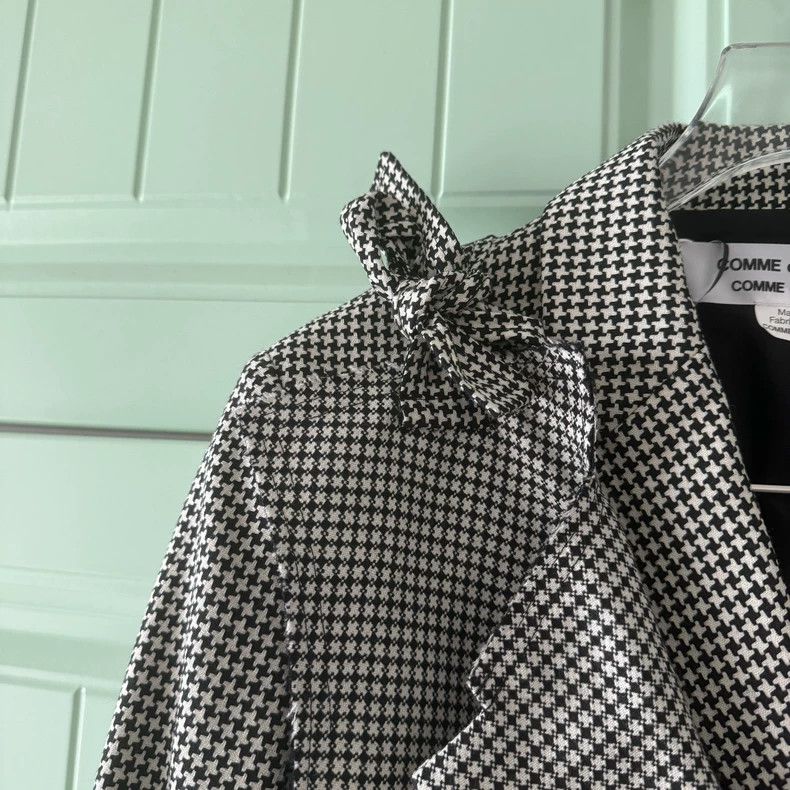 Comme des Garcons Comme des Garçons Houndstooth Coat - dmc Size US S / EU 44-46 / 1 - 9 Thumbnail