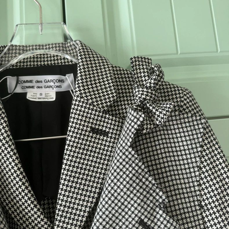 Comme des Garcons Comme des Garçons Houndstooth Coat - dmc Size US S / EU 44-46 / 1 - 8 Thumbnail