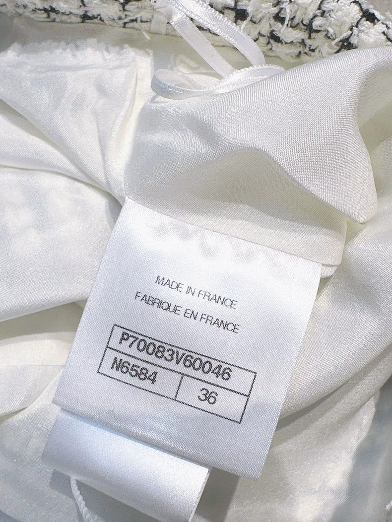 Chanel Chanel 21P White Woven Mini Skirt - dmc Size US 36 / EU 52 - 6 Thumbnail