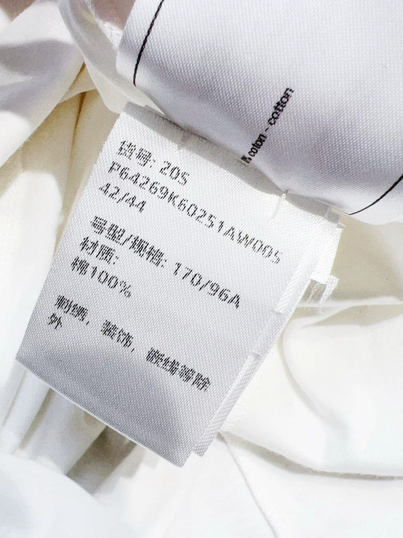 Chanel Chanel 20S White Cutout CC Short-Sleeve T-Shirt - dmc Size US L / EU 52-54 / 3 - 6 Thumbnail