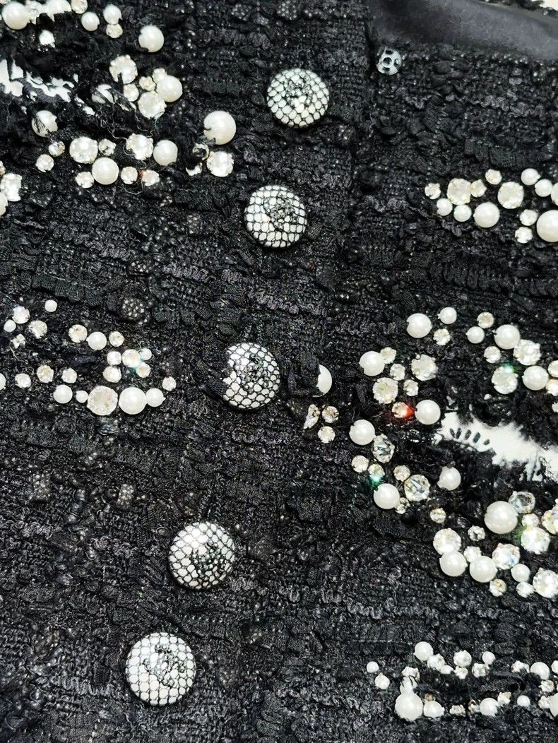 Chanel Chanel 22C Black Sleeveless Beaded Top - dmc Size US S / EU 44-46 / 1 - 3 Thumbnail