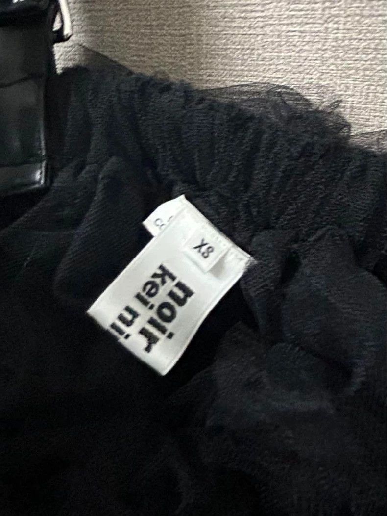 Comme des Garcons COMME des GARCONS Black Tulle Design Top - dmc Size US XS / EU 42 / 0 - 2 Thumbnail