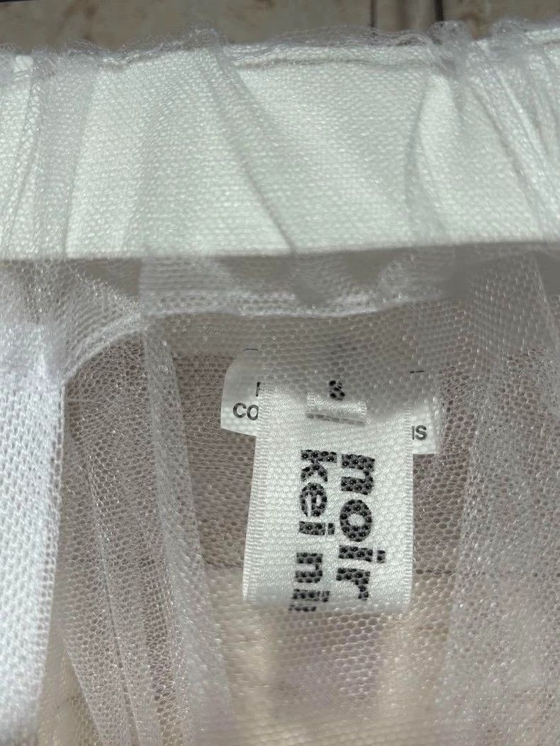 Comme des Garcons COMME des GARCONS White Tulle Midi Skirt - dmc Size US 26 / EU 42 - 6 Thumbnail