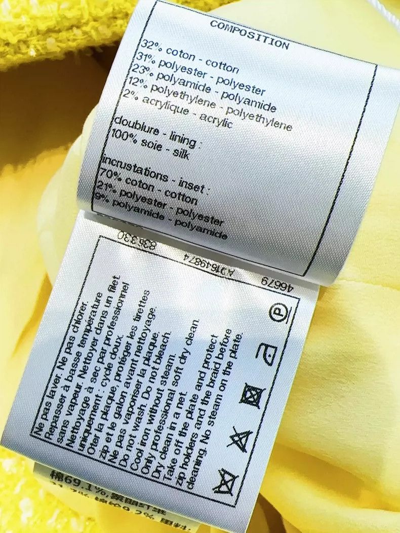 Chanel Chanel 19S Yellow Tweed Long Sleeve Jacket - dmc Size US S / EU 44-46 / 1 - 7 Thumbnail