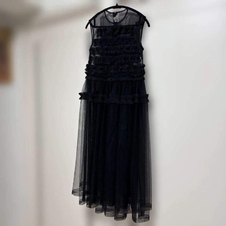 Comme des Garcons COMME des GARCONS Black Tulle Dress - dmc Size US S / EU 44-46 / 1 - 2 Thumbnail
