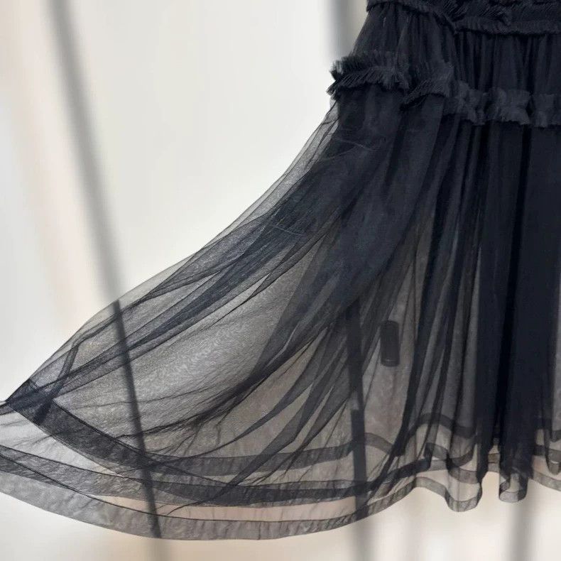 Comme des Garcons COMME des GARCONS Black Tulle Dress - dmc Size US S / EU 44-46 / 1 - 6 Thumbnail
