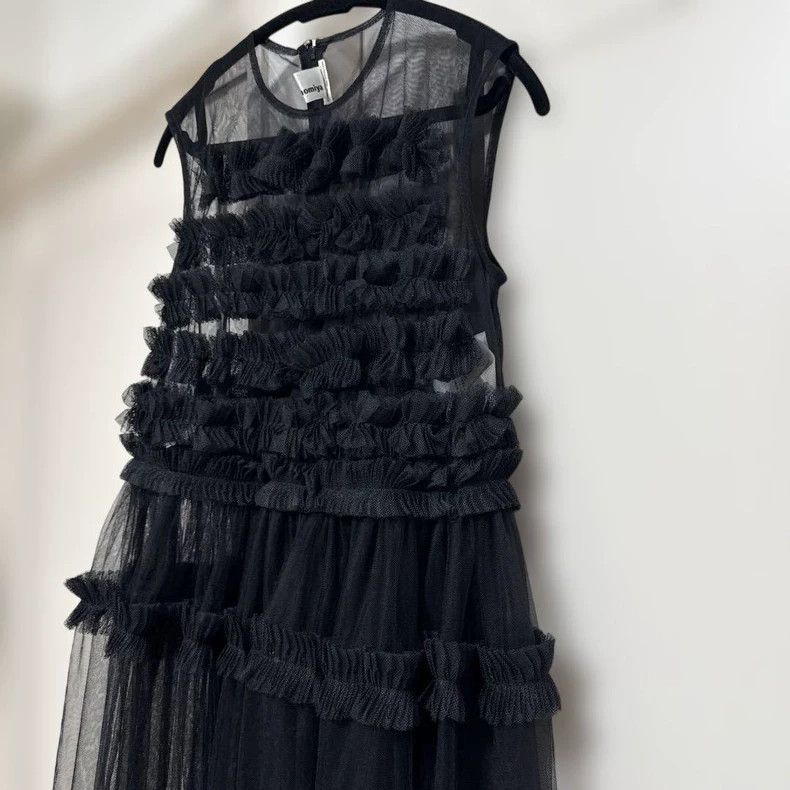 Comme des Garcons COMME des GARCONS Black Tulle Dress - dmc Size US S / EU 44-46 / 1 - 7 Thumbnail
