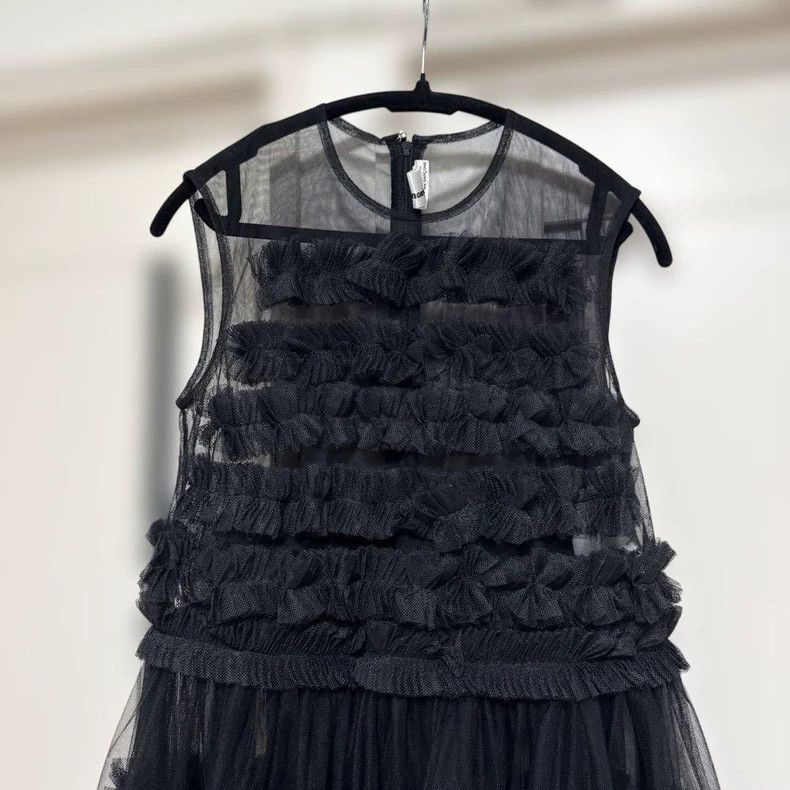 Comme des Garcons COMME des GARCONS Black Tulle Dress - dmc Size US S / EU 44-46 / 1 - 3 Thumbnail
