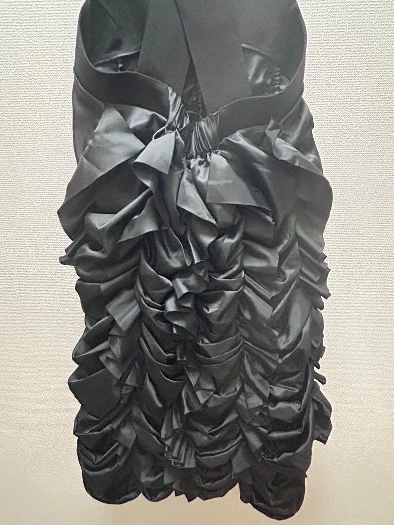 Comme des Garcons COMME des GARCONS Black Vintage Lace Dress - dmc Size US 30 / EU 46 - 6 Thumbnail