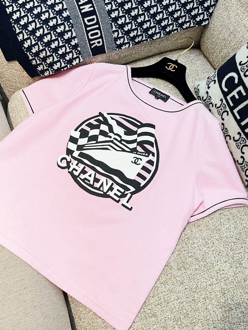 Chanel Chanel 19C Cruise Striped Sailboat Tee - dmc Size US S / EU 44-46 / 1 - 2 Thumbnail