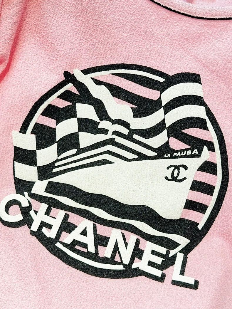Chanel Chanel 19C Cruise Striped Sailboat Tee - dmc Size US S / EU 44-46 / 1 - 5 Thumbnail
