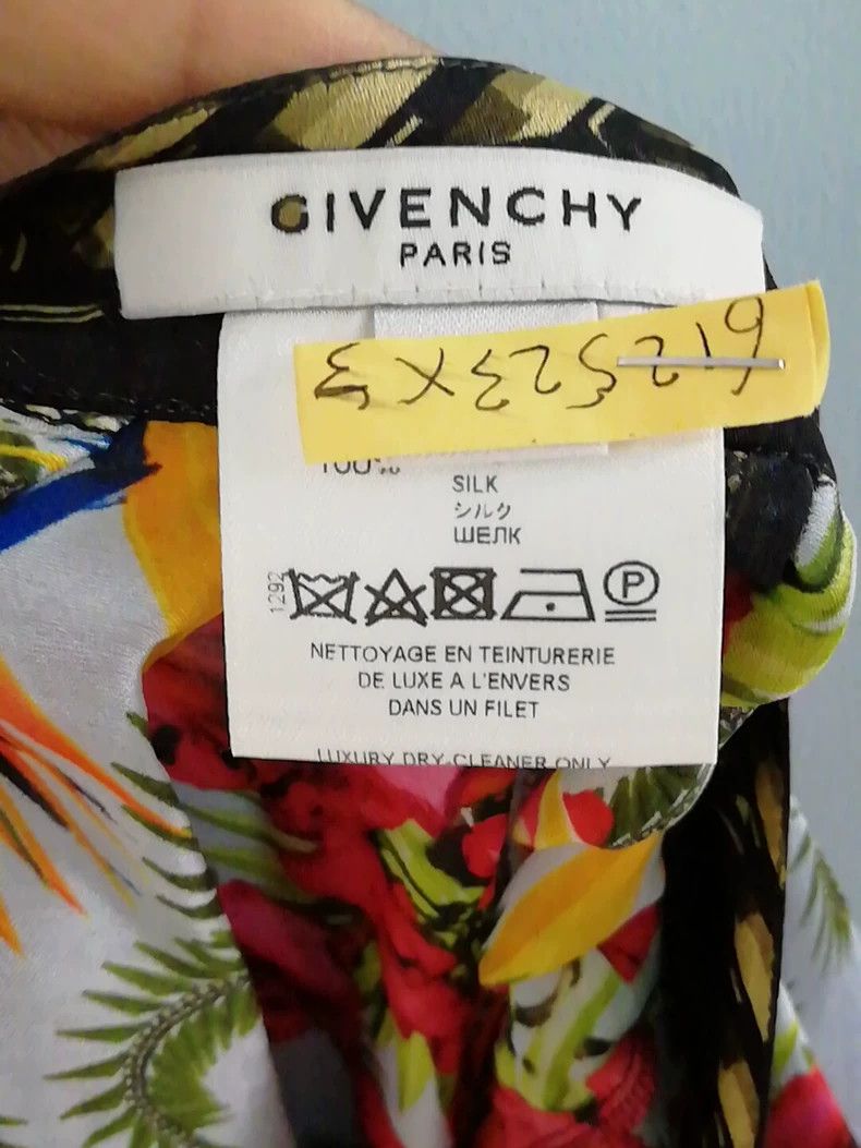 Givenchy GIVENCHY Silk Paradise Bird Skirt - dmc Size US 28 / EU 44 - 4 Thumbnail