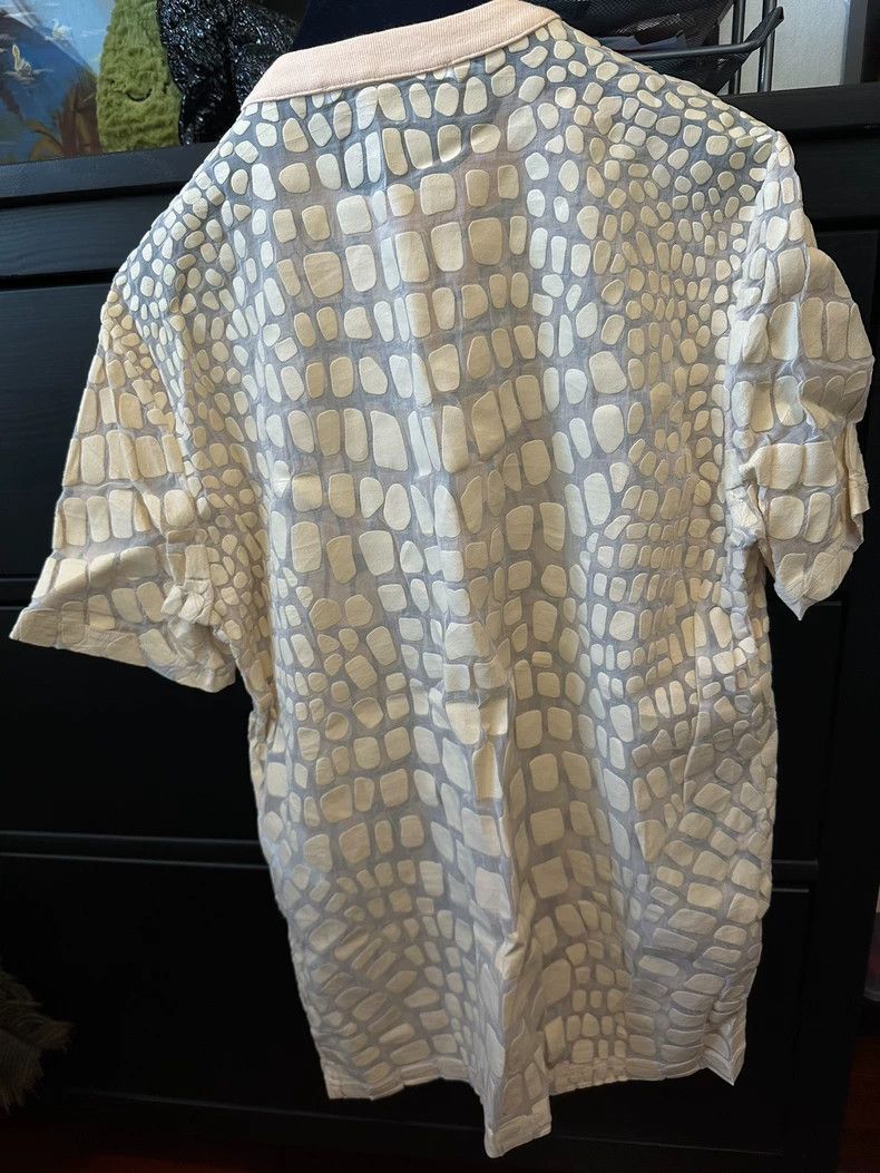 Givenchy Givenchy Silk Crocodile Print T-Shirt - dmc Size US XS / EU 42 / 0 - 5 Thumbnail