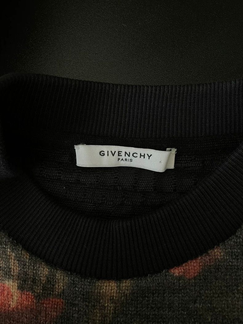 Givenchy Givenchy Floral Wool Sweater - dmc Size US S / EU 44-46 / 1 - 6 Thumbnail