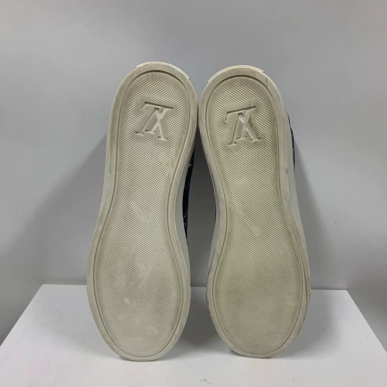 Louis Vuitton Louis Vuitton Denim Monogram High-Top Sneakers - dmc Size US 9.5 / EU 42-43 - 7 Thumbnail