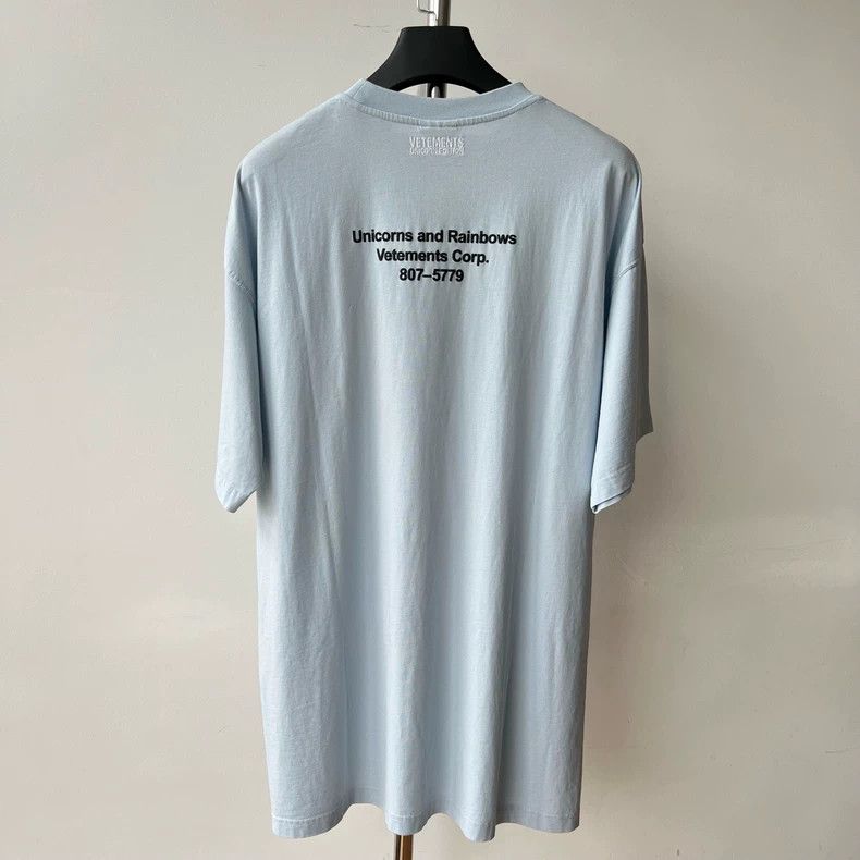 Vetements VETEMENTS Cartoon Casual Short-Sleeve T-Shirt - dmc Size US XS / EU 42 / 0 - 2 Thumbnail