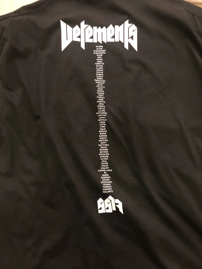 Vetements VETEMENTS Collaboration Short Sleeve Tee - dmc Size US XS / EU 42 / 0 - 2 Thumbnail