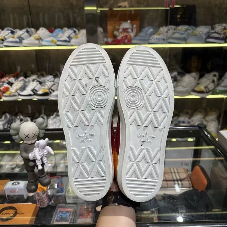Louis Vuitton LV Tattoo McDonald's Red Yellow Sneakers - dmc Size US 6 / EU 39 - 4 Thumbnail