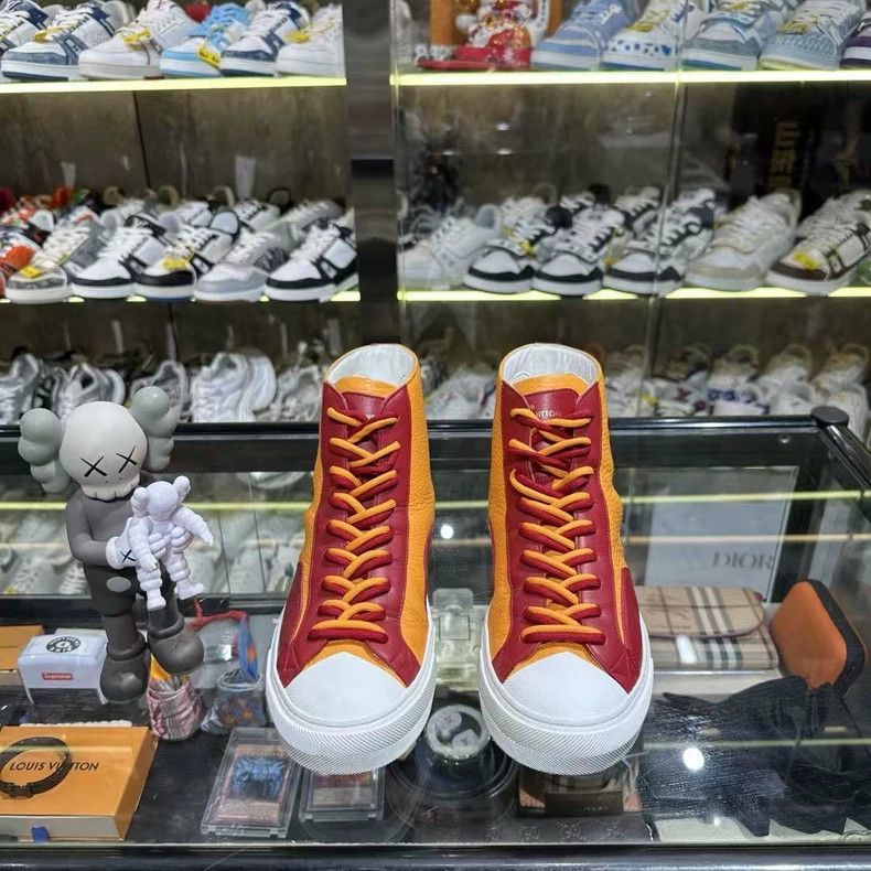 Louis Vuitton LV Tattoo McDonald's Red Yellow Sneakers - dmc Size US 6 / EU 39 - 2 Thumbnail