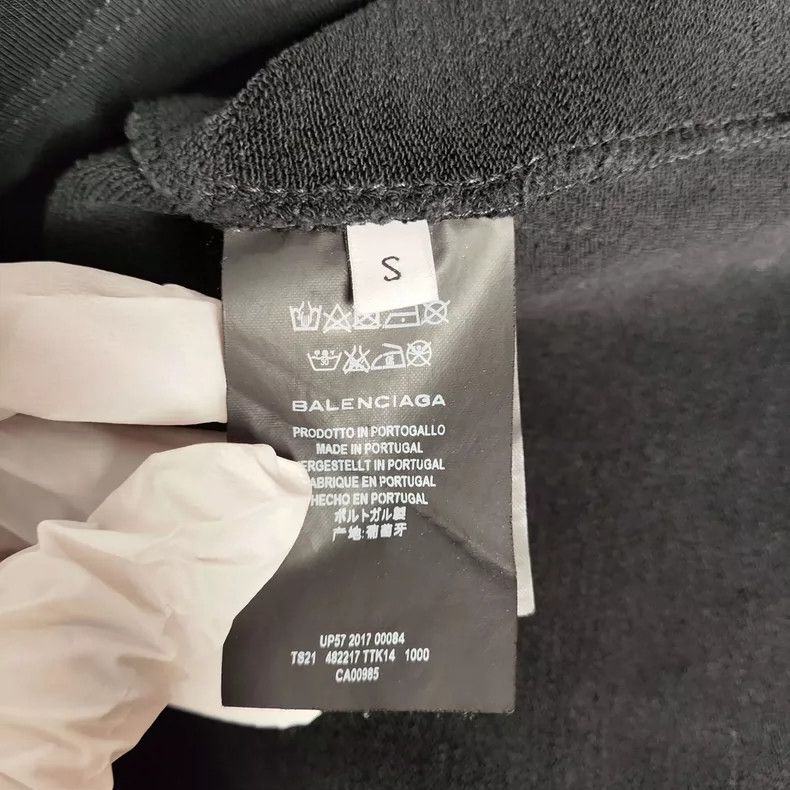Balenciaga Balenciaga Black Sweatshirt S - dmc Size US S / EU 44-46 / 1 - 4 Thumbnail