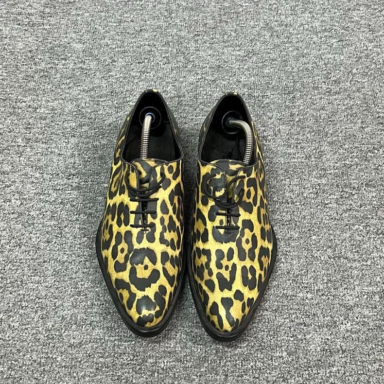 Givenchy Givenchy Leopard Print Leather Shoes - dmc Size US 8 / EU 41 - 3 Thumbnail
