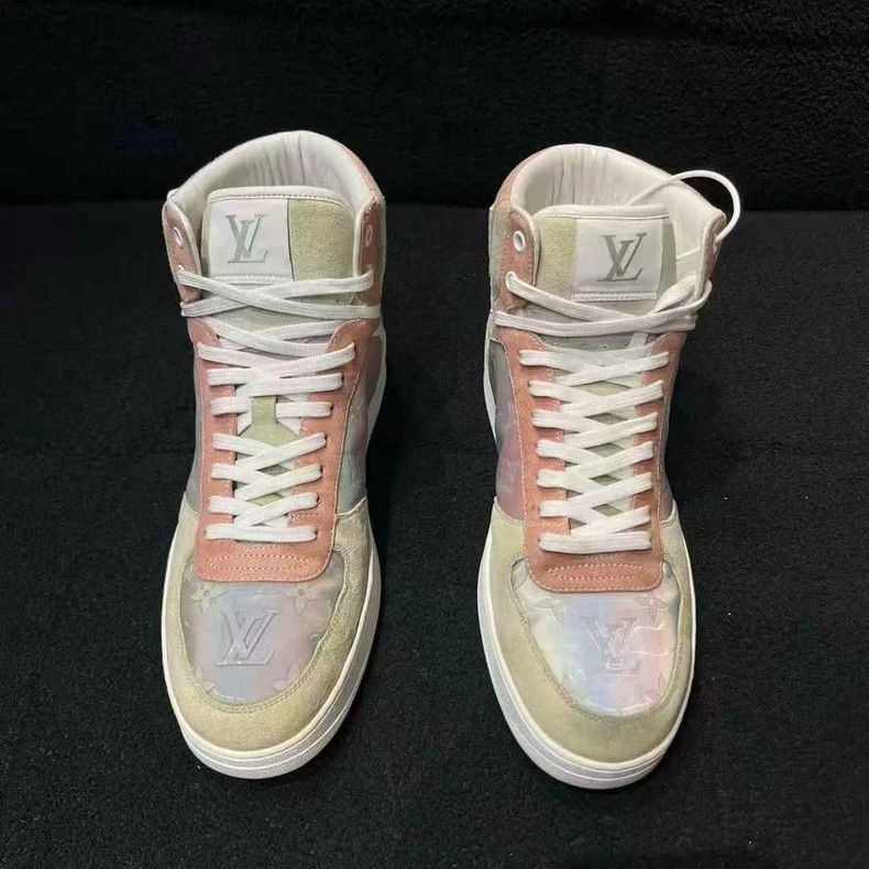 Louis Vuitton Louis Vuitton Rivoli High-Top Sneakers - dmc Size US 6.5 / EU 39-40 - 2 Thumbnail