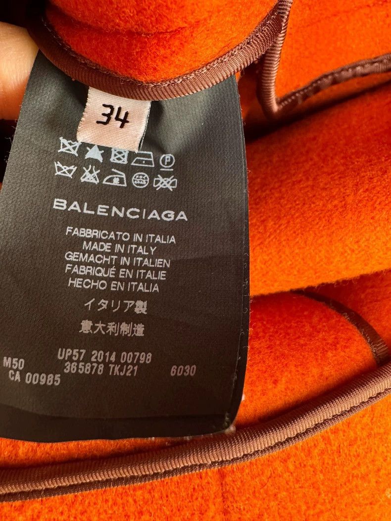 Balenciaga Balenciaga Wool Coat Size 34 - dmc Size US XS / EU 42 / 0 - 5 Thumbnail