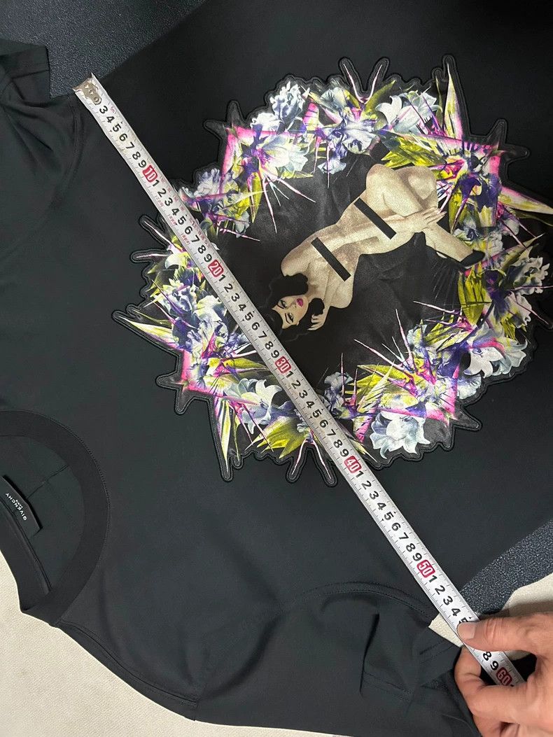 Givenchy Givenchy Runway Bird & Nude Silk Patch Tee - dmc Size US M / EU 48-50 / 2 - 6 Thumbnail