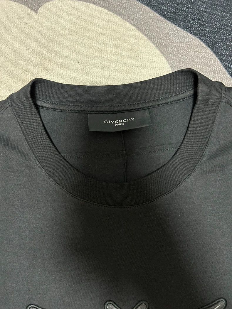 Givenchy Givenchy Runway Bird & Nude Silk Patch Tee - dmc Size US M / EU 48-50 / 2 - 3 Thumbnail