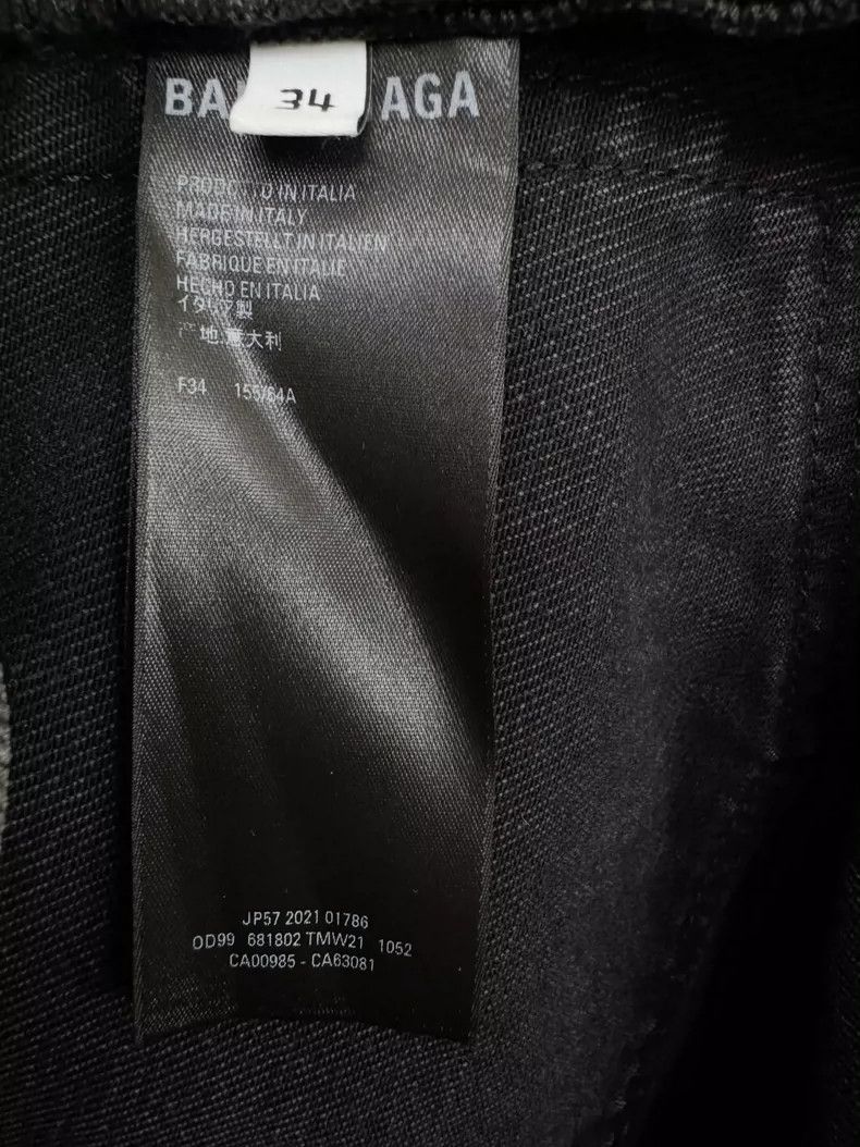 Balenciaga Balenciaga Denim Mini Skirt - dmc Size US 34 / EU 50 - 6 Thumbnail