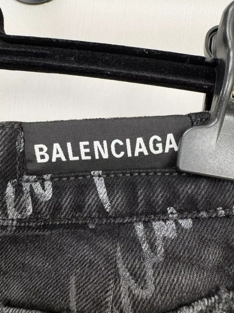Balenciaga Balenciaga Denim Mini Skirt - dmc Size US 34 / EU 50 - 4 Thumbnail