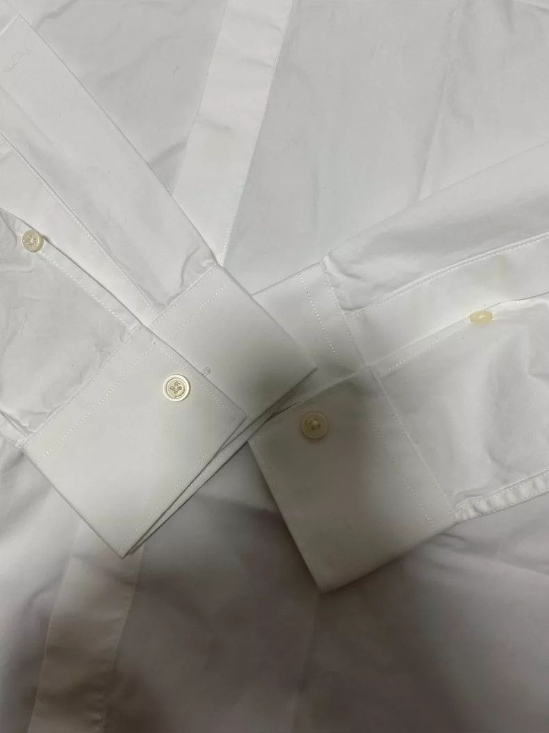 Givenchy Givenchy White Button-Up Shirt - dmc Size US L / EU 52-54 / 3 - 3 Thumbnail