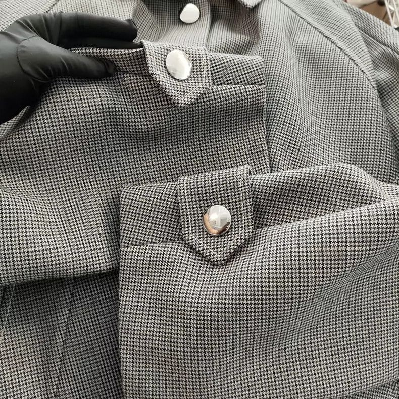 Balenciaga Balenciaga Herringbone Blazer Size 38 - dmc Size US XS / EU 42 / 0 - 3 Thumbnail