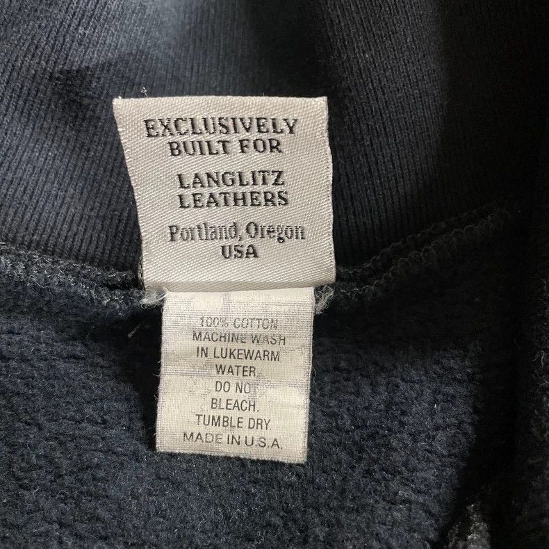 The Real McCoy's LANGLITZ JAPAN HOODDED ZIP SWEAT LL301 - dmc Size US M / EU 48-50 / 2 - 6 Thumbnail