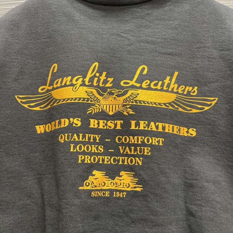 The Real McCoy's LANGLITZ JAPAN HOODDED ZIP SWEAT LL301 - dmc Size US M / EU 48-50 / 2 - 4 Thumbnail