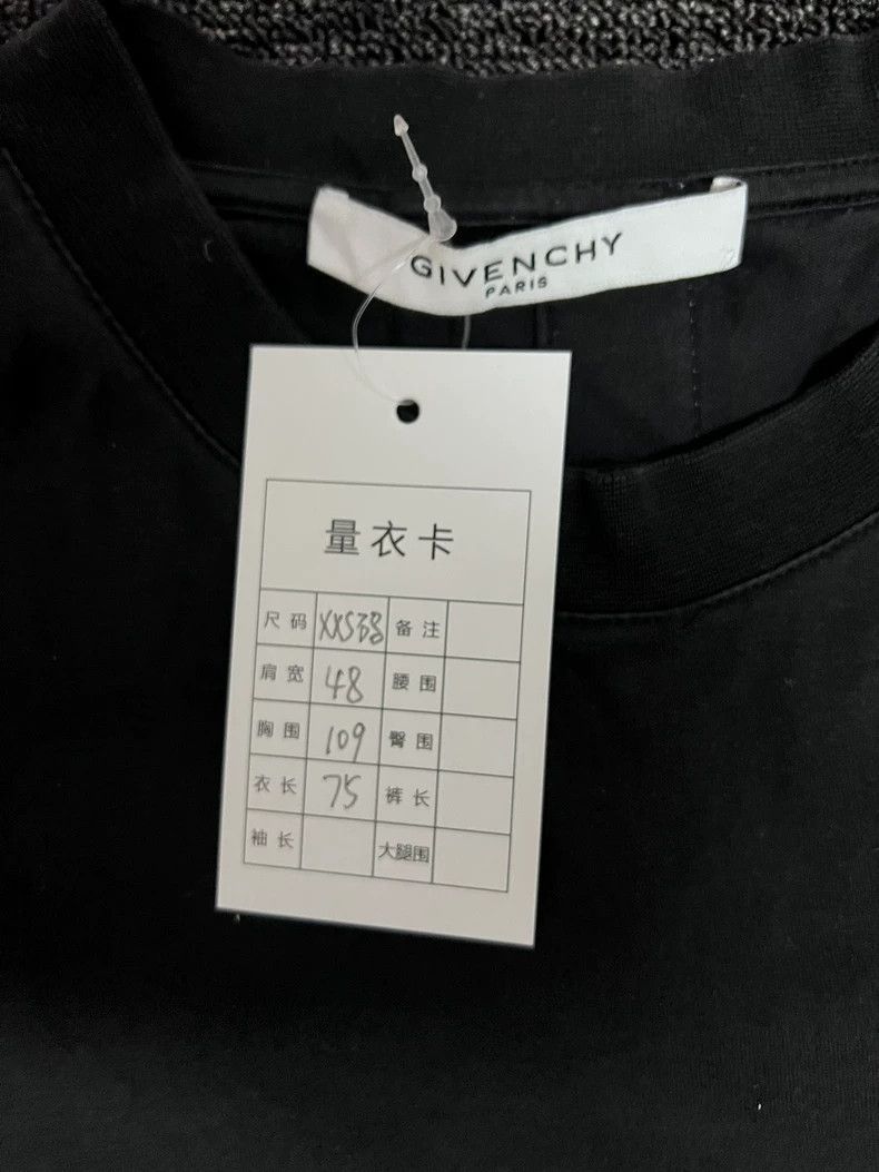 Givenchy Givenchy Cross Ribbon Short Sleeve Tee - dmc Size US XXS / EU 40 - 5 Thumbnail