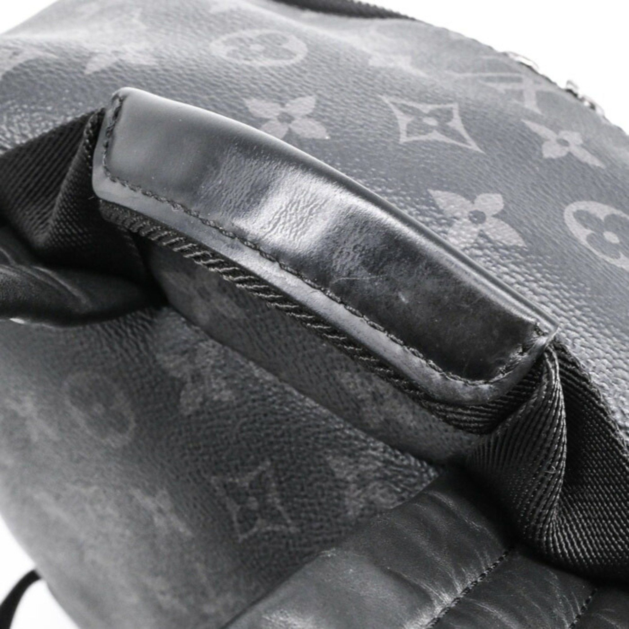 Louis Vuitton LOUIS VUITTON Apollo Backpack, Monogram Eclipse Leather, Black, for Men and Women, M43186 Size ONE SIZE - 6 Thumbnail