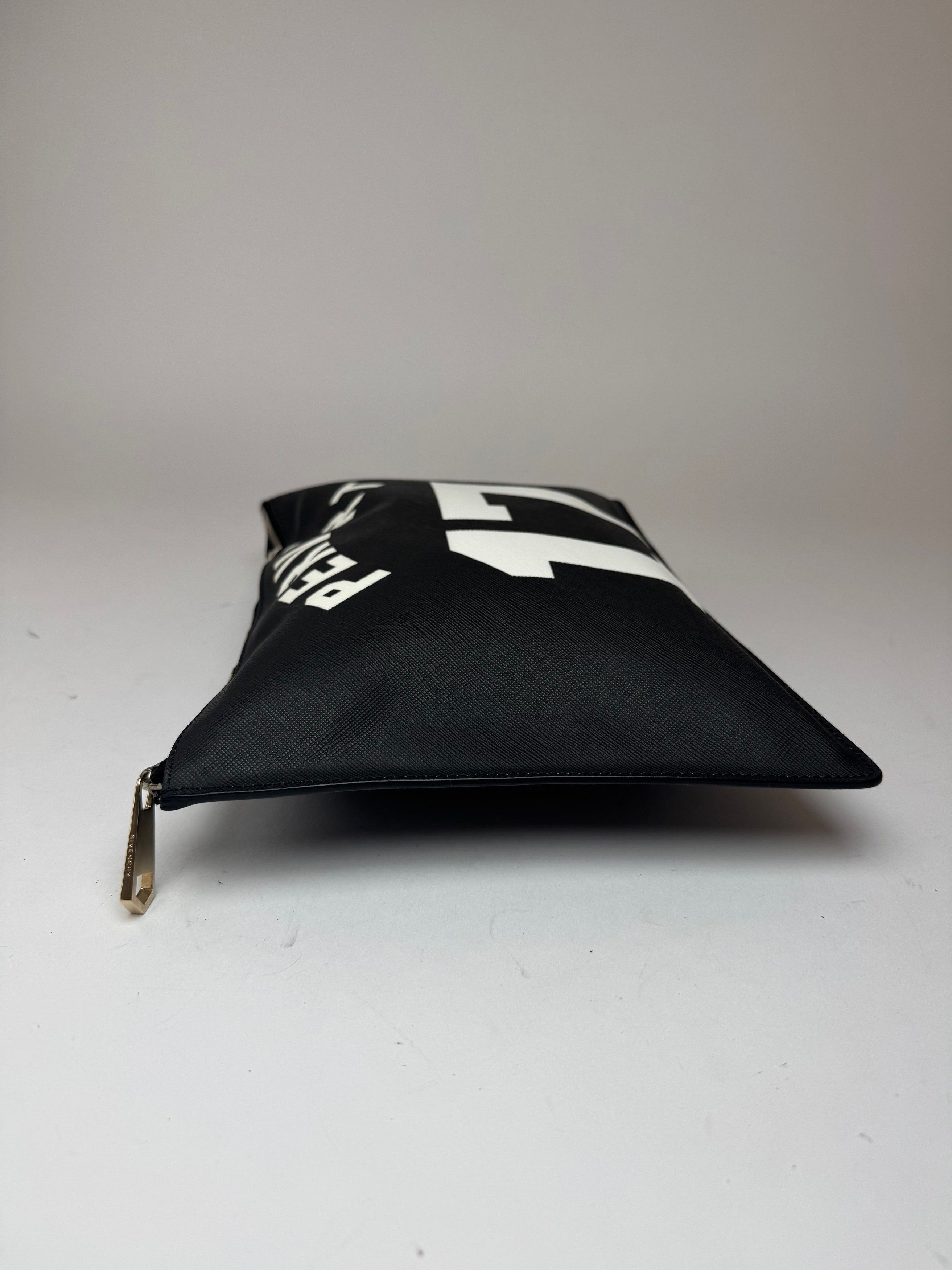 Givenchy Leather Clutch Black Pervert 17 Size ONE SIZE - 10 Thumbnail