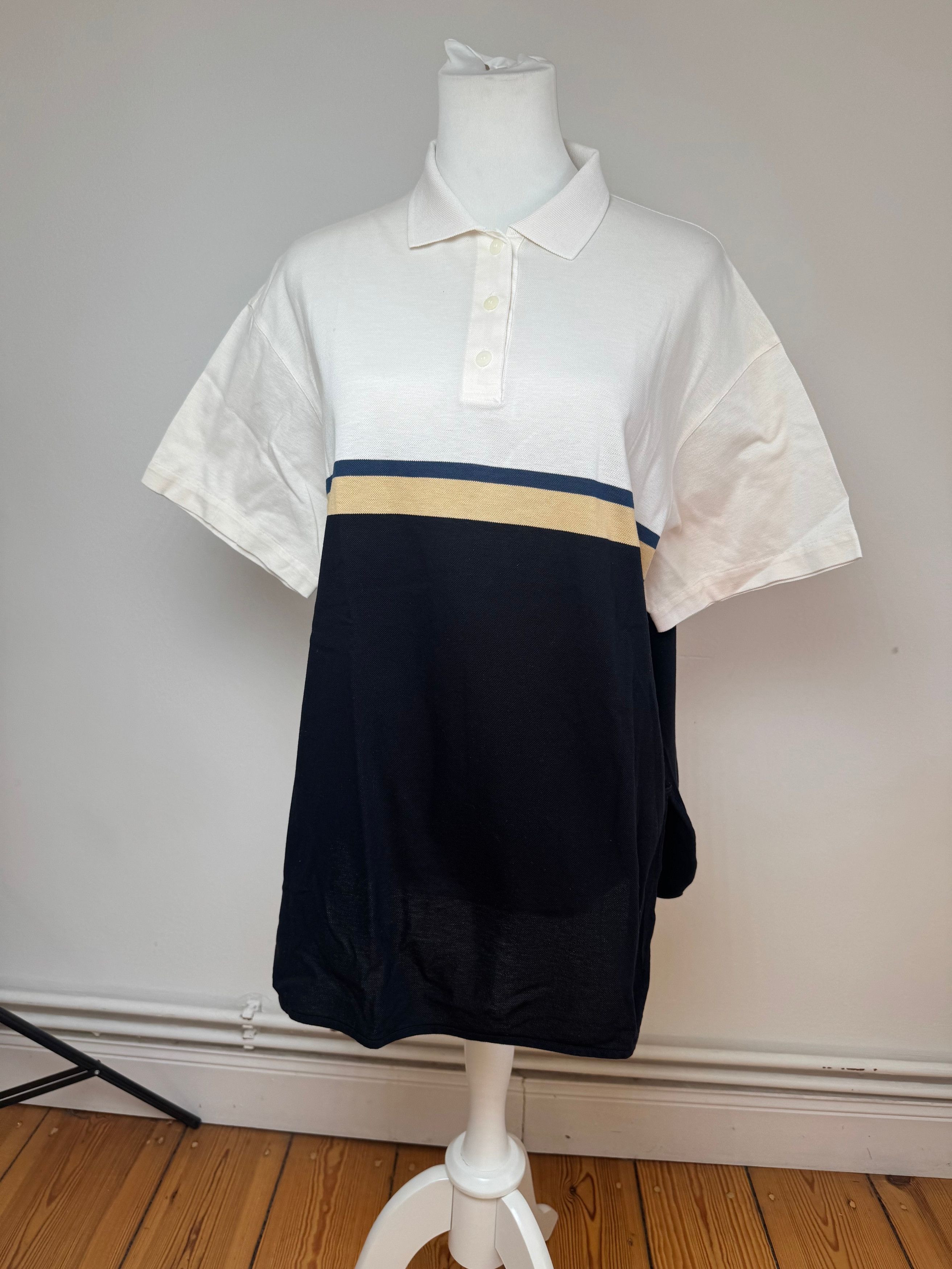 Dior Vintage Mens Polo Shirt L Black white Size L / US 10 / IT 46 - 8 Thumbnail