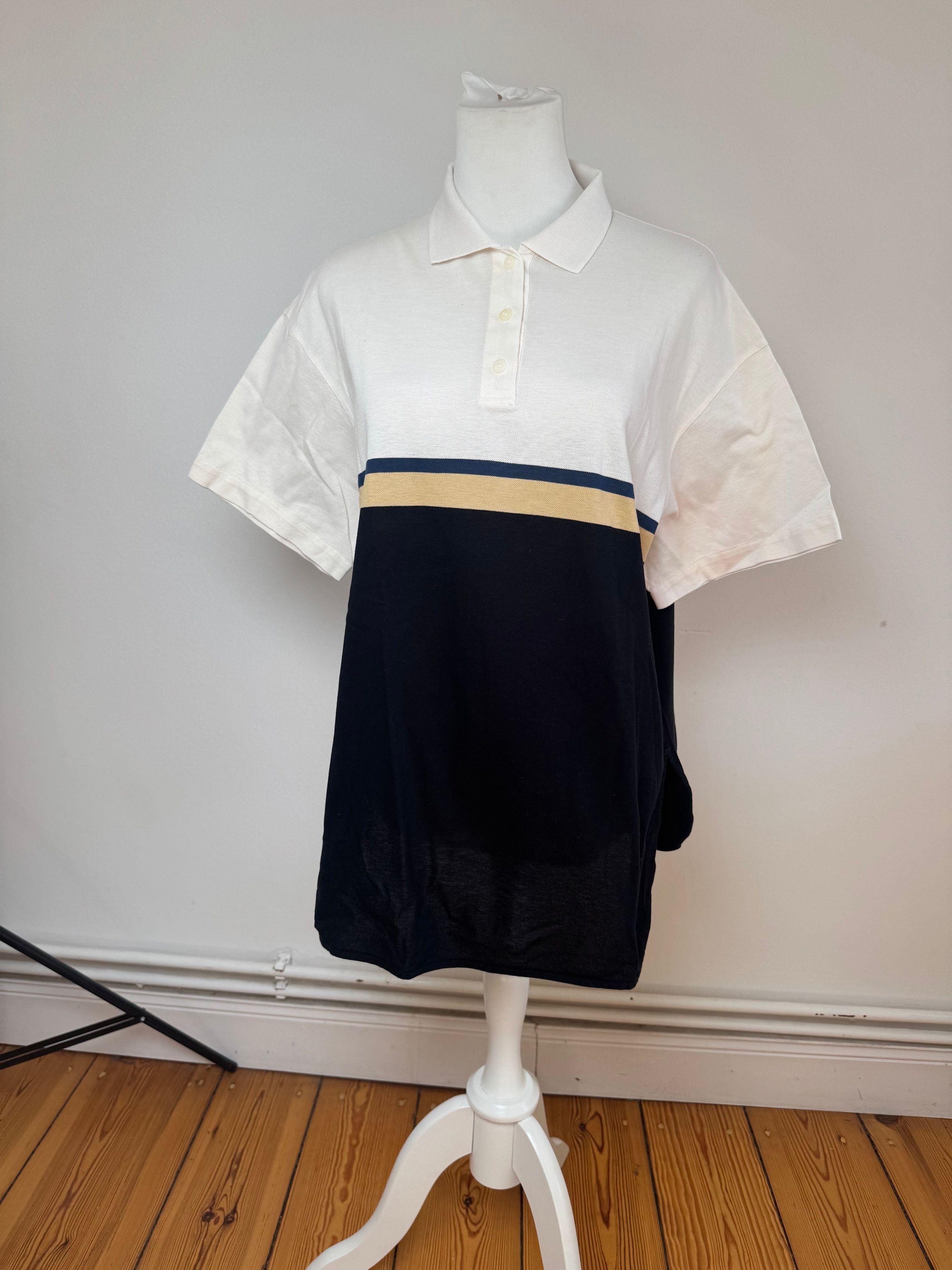 Dior Vintage Mens Polo Shirt L Black white Size L / US 10 / IT 46 - 12 Thumbnail