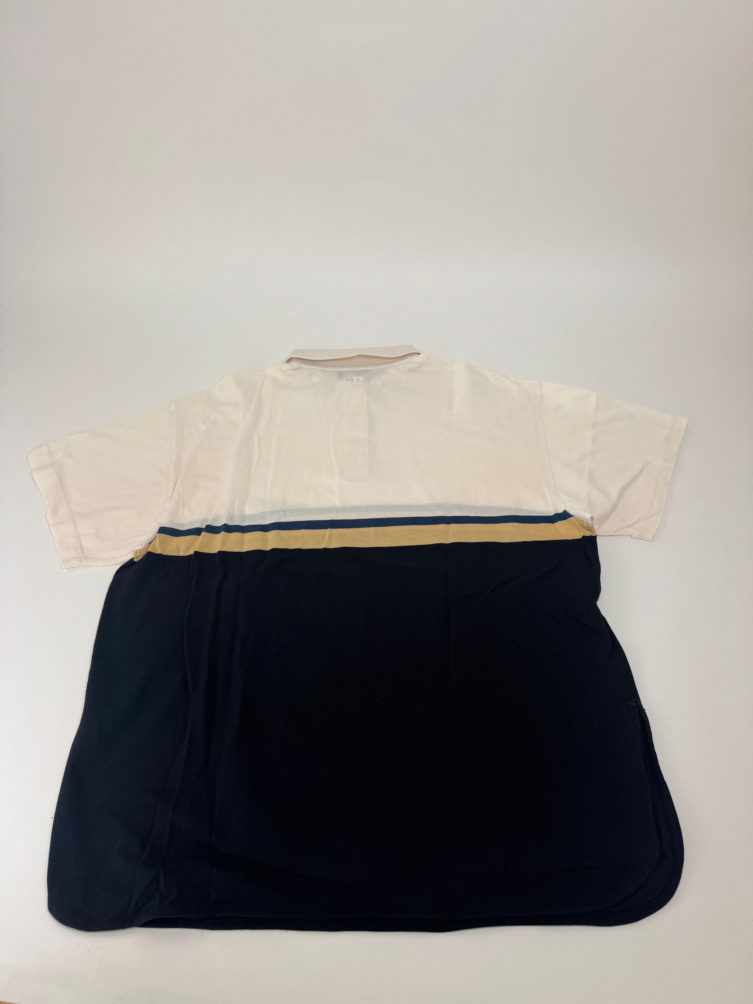 Dior Vintage Mens Polo Shirt L Black white Size L / US 10 / IT 46 - 11 Thumbnail